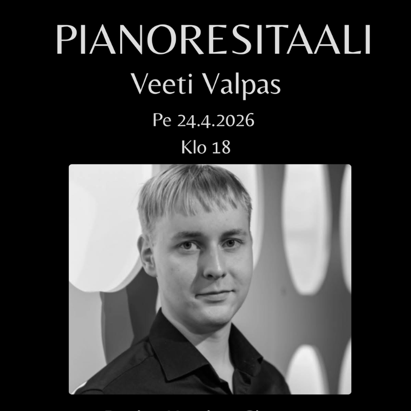 Pianoresitaali Veeti Valpas